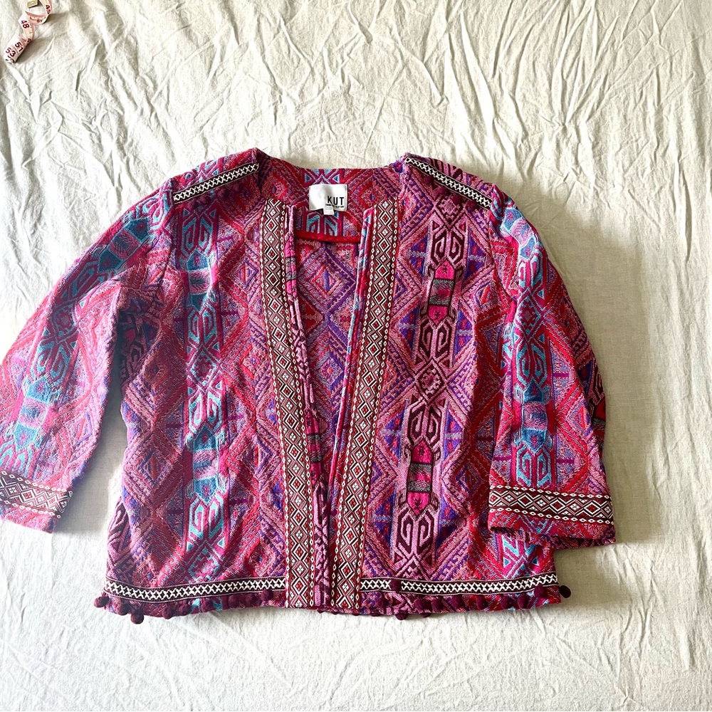 Kut from the Kloth Tapestry Cropped Jacket